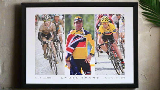 Cadel Evans. 2009 World Champion, 2011 Tour de France Champion, and proud Australian.