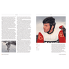 Page spread from Cycling Legends 02 TI Raleigh by Chris Sidwells.  Brian Jolly in team kit.