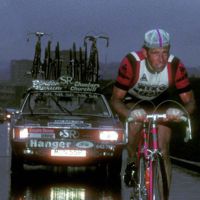 Image of Barry Hoban riding  in the rain