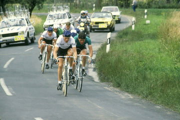 Amis du Tour-Boston mixed team in the 1980 Tour de France team time trial