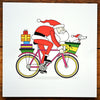 Cycling Christmas Card