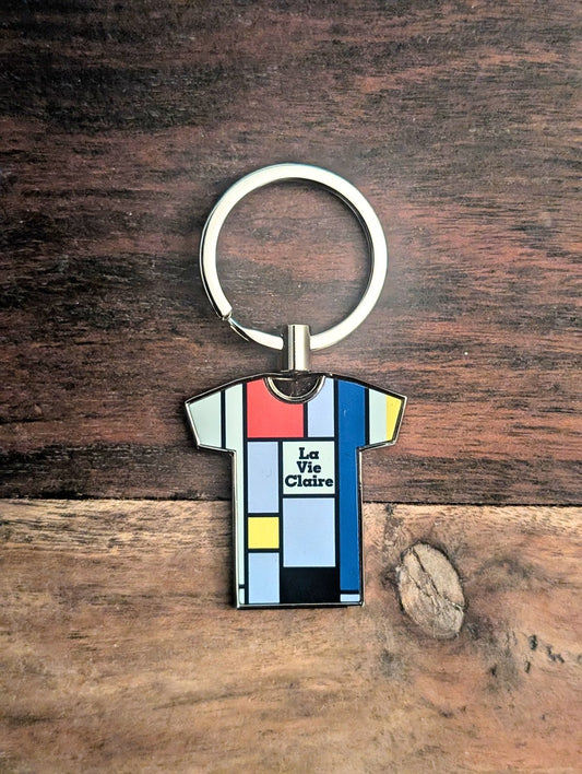 La Vie Claire Retro Cycling Keyring