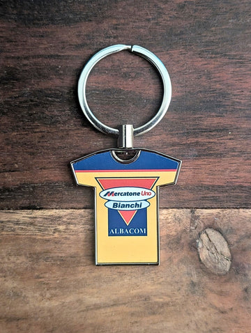 Mercatone Uno Retro Cycling Keyring