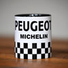 Retro mug with Peugeot Michelin Team Design