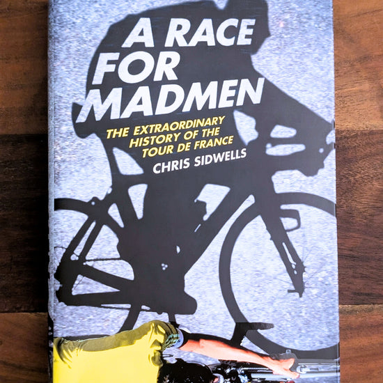 Front cover of a Race for Madmen - hardcover