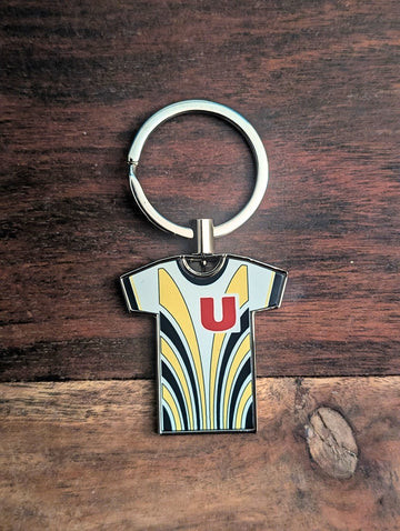 System U Retro Cycling Keyring