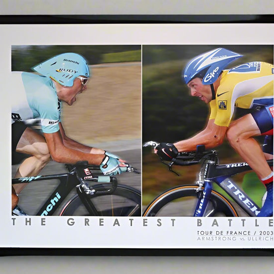 2003 Tour De France. Lance Armstrong vs Jan Ullrich in the Greatest Battle.