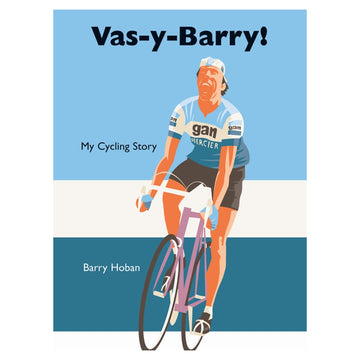 The book cover of the autobiography of Barry Hoban, multiple British Tour de France stage winner. 