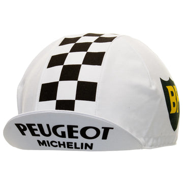 Retro Peugeot Cotton Cycling Cap