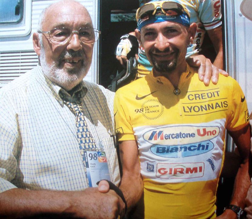 Image of Charly Gaul and Marco Pantani