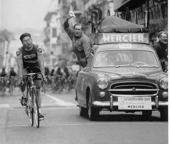 Poulidor winning in 1961